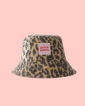 Children's bucket hat - leopard print