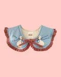 Children's detachable collar - geese