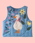 Quilted vest - goose - size M