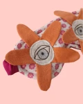 Eye cover - 3D flowers with eyes
