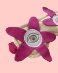 Eye cover - 3D flowers with eyes
