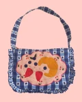 Quilted zipper bag - breakfast